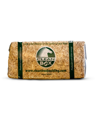 Copeaux de bois CleanBox XXL dépoussiéré