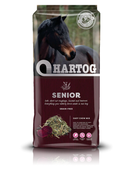 Hartog Senior – Fourrage complet pour chevaux âgés