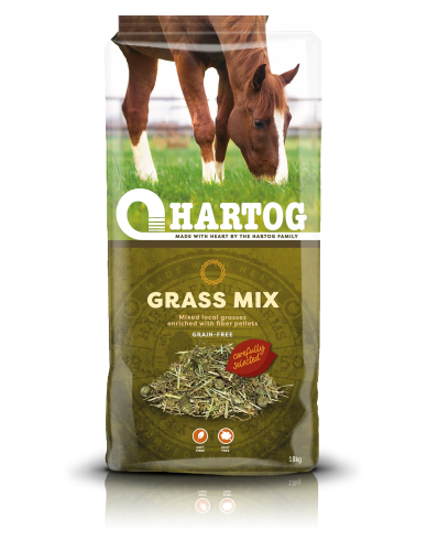 Hartog Grass Mix – Fourrage d’herbe de haute qualité pour chevaux