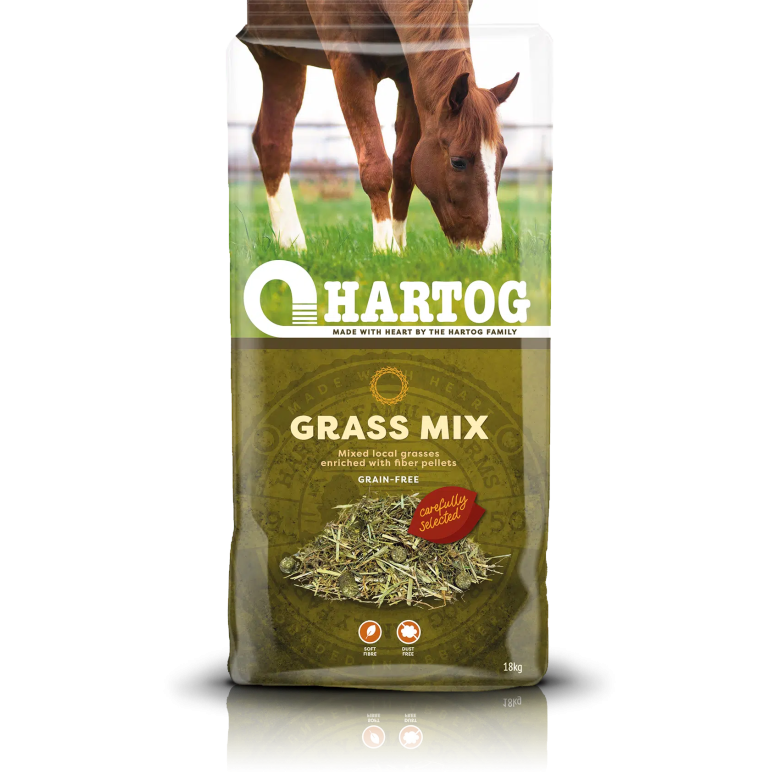 Hartog Grass Mix – Fourrage d’herbe de haute qualité pour chevaux Hartog Grass Mix – Fourrage d’herbe de haute qualité pour chevaux