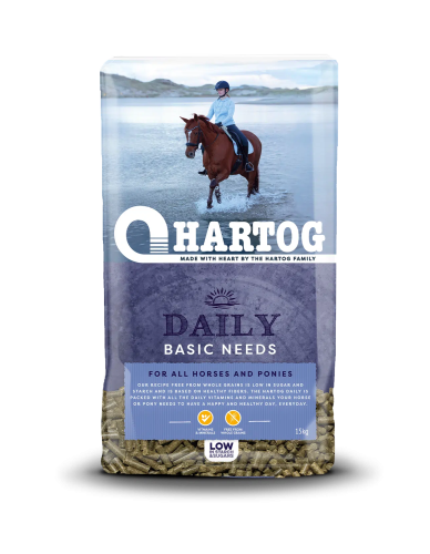 Hartog Daily – Aliment sans céréales, riche en fibres pour chevaux