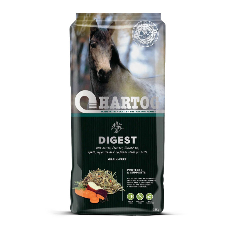 Hartog Digest – Aliment naturel pour la santé digestive du cheval sens Hartog Digest – Aliment naturel pour la santé digestive du cheval sens