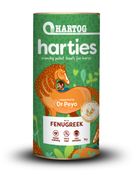 Friandises Hartog Harties pour chevaux sur Green Normandy