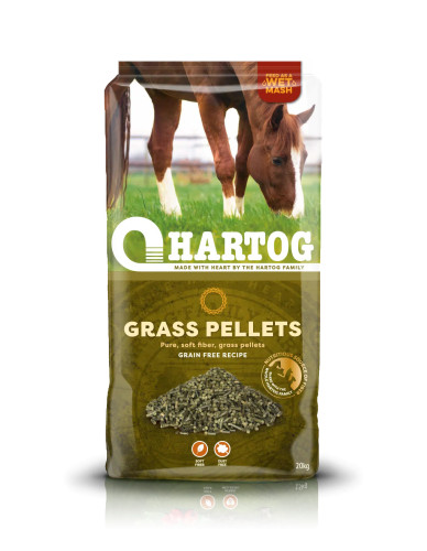 Hartog Grass Pellets – Herbe compressé sans céréales | 20kg