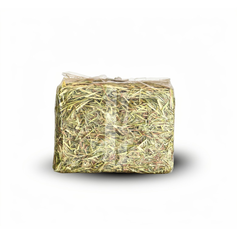 Foin naturel 1 kg de qualité pour lapin, hamster, cochon d'Inde, etc