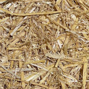 Paille de Blé dépoussiérée conditionnée en sac de 12 kg pour chevaux